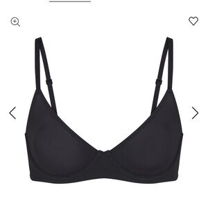 nwt skims fits everybody demi bra in onyx 40H